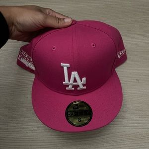 Pink on Pink Fitted Hat NY